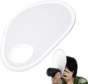 Camera Flash Diffuser - White Flash Diffuser for Speedlight with Storage Bag | Eliminate Harsh Light and Shadow | Flash Diffuser Camera Accessories | Photography Flexible Lightweight Reflective