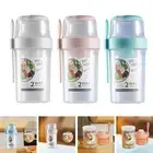 Salad Cup Salad Container Yogurt Parfait Cup Double Layer Cereal Cup Salad Meal