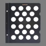 Whitman US/Canada Quarter Dollar Coin Album Page Blank #9145