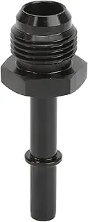 Quick Disconnect EFI Fitting Aluminum Alloy Black Anodized for Fuel Filter Rail (AN6-3/8)