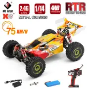 WLtoys RC Car 1/14 75Km/H RC Racing Car High Speed 4WD 2.4GHz Car Truck RTR T7W8