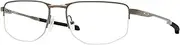 [Oakley] OX3035 Eyeglasses Bundle: OX 3035 ADDAMS 0.5 303502 Pewter Demo Lens and Universal Anti-slip Silicone Leash, Pewter Demo Lens