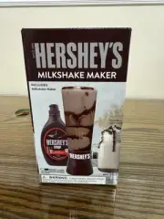 NEW Hershey's Chocolate Brand Milkshake Maker Mixer Brown Battery Power BPA FREE