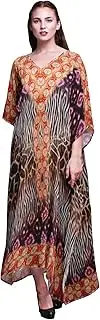 Phagun Womens Long Beach Kaftan Beachwear Bikini Coverup Maxi Dress