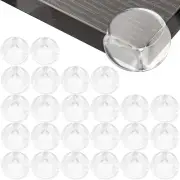 Furniture Corner Guards - Edge Safety Bumpers for Baby, Clear Silicone Corner Pr