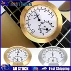 43mm Analog Hygrometer Round Mini Temperature Meter Alloy for Violin Guitar Case