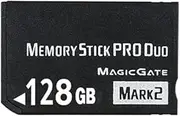 Original 128GB Memory Stick Pro Duo (MARK2) for PSP Camera Memory Card