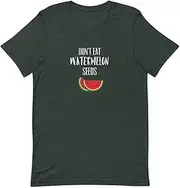 [Teegarb Letter Blanket] Don't Eat Watermelon Seed Womens Shirt | Funny Pregnancy T Shirt | Maternity 2