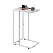 WLIVE Side Table C Shaped End Table for Couch Sofa and Bed Large Desktop C Ta...
