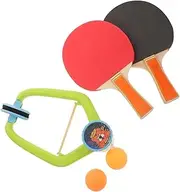 1 Set Adjustable Hanging Table Tennis Trainer Set for Kids Indoor Training Tool Device for All Ages Doorway Game