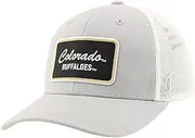 ZHATS Standard NCAA Officially Licensed Snapback Hat Big Rig Patch Gray Brick