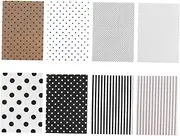 KOMBIUDA 2sets Packaging Paper Tissue Papers Ultra-Thin Wrapping Lined for Birthday Holiday Wedding Decor 80sheets*2