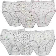 [ITRAT] Girls Briefs Underwear – Children’s Toddler Cotton Comfortable Soft Knickers Underpants for Kids Toddler Back to school Pattern Underpants (3 Pack)