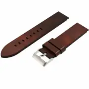 Genuine Leather Watch Bracelet Band Strap For Garmin Fenix 5 Forerunner 935 v