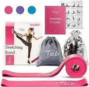 TTolbi Dance Equipment: Stretch Bands for Dancers and Ballet Band | Dance Stretch Bands for Flexibility, Stretching and Exercise | Dance Stuff | Gymnastics Equipment | Dance Accessories Girls