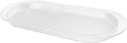 Fruit Bowl Crusher Tray Kitchen Organizer Dessert Plate Jewelry Plate Coffee Tray Snacks Plate Trays Appetizer Plate Condiment Storage Tray Seasoning Jar Tray Food Acrylic Base (Color : As Shown, Si