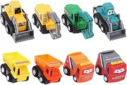 Excavator Toy | Funny Digger Truck Toy,8X Educational Learning Construction Game for Boys Playground Beach Sandbox & Indoor Outdoor Fun