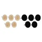 5pcs Bath Shower Loofah Sponge Deep Cleansing Dense Foam Massage Body Wash S NOW