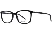 Morel Mozart-3-US SP09 Eyeglasses Men's Black/Grey Full Rim Rectangle Shape 54mm