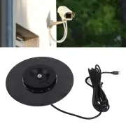 4W Round Monitor Board Solar Panel Charger High Output Voltage & Current with USB DC18V Interfaces Perfect for Security