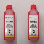 2 x 250 ML Descaler With Color Indicator for Bosch Siemens Miele Coffee Machine