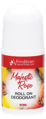 Vrindavan Roll-On Deodorant Majestic Rose - Majestic Rose | 50ml / Majestic Rose