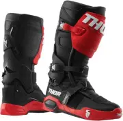 Radial Motocross Boots - Black & Red Men's Size 11 Thor 3410-2248
