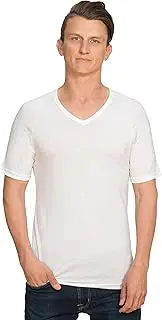 [Brass Monkeys] 100% Pure Merino Wool - V Neck Shirt - New Zealand Made - Warm & Soft, Thermal Undershirt