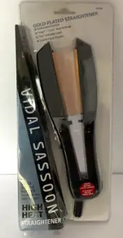 Gold Plated Straightener Vintage Vidal Sassoon Model VS129C New Old Stock Sealed
