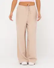 Carolina High Waisted Relaxed Linen Pant 16