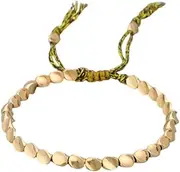 [Generic] Beaded Bracelet Rope Chain Wrist Band Multicolored Fine Workmanship Leg Sweet Gift Friendship Colorful Attractive