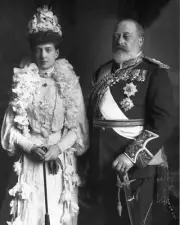 KING EDWARD VII OF THE UK and QUEEN ALEXANDRA Glossy 8x10 Photo Print Poster