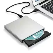 USB 3.0 External DVD Drive - High-Speed CD/DVD Player, Reader,
