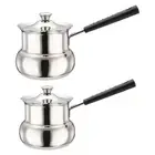 Turkish Coffee Pot Tea Brew Pot Small Saucepan for Induction Cooktops with