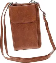 [LIFKOME] Multifunctional Mobile Phone Bag Tote Bags for Women Handbags Woman Shoulder Bags for Mobile Phone Wallet Bum Bag Coin Messenger Bags Small White Handbag Duffle Ladies Pouch Red Pu