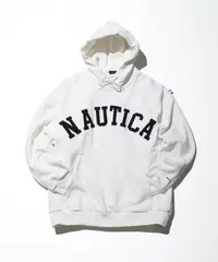 在飛比找Yahoo!奇摩拍賣優惠-日本 NAUTICA Arch Logo Sweat Hoo