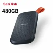 SanDisk E30 Portable External SSD 520MB/s USB3.1 Type-C 480GB Solid State Disk