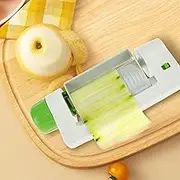 Veggie Sheet Slicer, Fruit Sheet Slicer Stainless Steel Fruit and Vegetable Slicer Handheld Kitchen Fruit Peeler Veggie Sheet Peeler for Vegetable Fruit