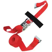 E Track Ratchet Straps with Hook & Loop Storage Fastener Heavy Duty Polyester