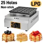 25PCS LPG Gas Nonstick Poffertjes Mini Dutch Pancake Maker Grill Baker Machine