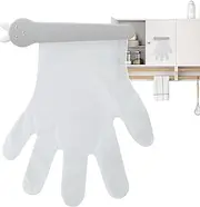 Wall Glove Box Holder,Glove Box Organizer Storage | Clip Design Adhesive Storage for Kitchen Closet Garage Workplace Restaurant Lab