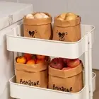 Large Capacity Packaging Bag Reusable Takeaway Bag Refrigerator Kitchen