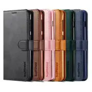 For Google Pixel 5 Wallet Case Leather Flip Card Slots Magnetic Shockproof Cover