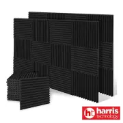 iDeer Life [24PCE] Acoustic Panels Foam - Sound proof wide frequency for studio