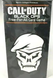 Call of Duty Black Ops Free For All Card Game 3-8 Players 10-30 Mins Activision