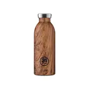 24Bottles Clima Insulated Stainless Steel Drink Bottle 500ml - Sequoia Wood