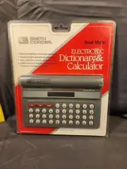 Vintage 1988 Smith Corona Spell Mate Electronic Dictionary/Calculator New Sealed