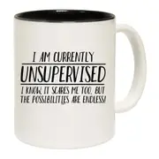 Currently Unsupervised Possisilities Endless Mug Cup