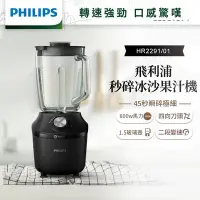 在飛比找Yahoo!奇摩拍賣優惠-【Philips 飛利浦】1.25L大容量 玻璃攪拌杯 秒碎