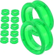 12pcs Silicone Grips for Grooming Tools Colored Finger Inserts for Dog Grooming Scissors Hairdressing Shears Durable Finger Protectors for Professional Use